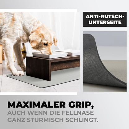 Miggo® Saugfähige Premium Napfunterlage - Grau